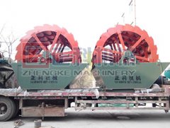 河北邢台的河沙篩洗機