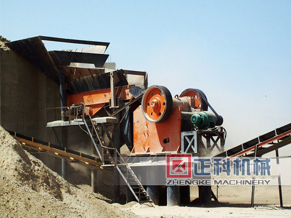 砂石生產線顎破